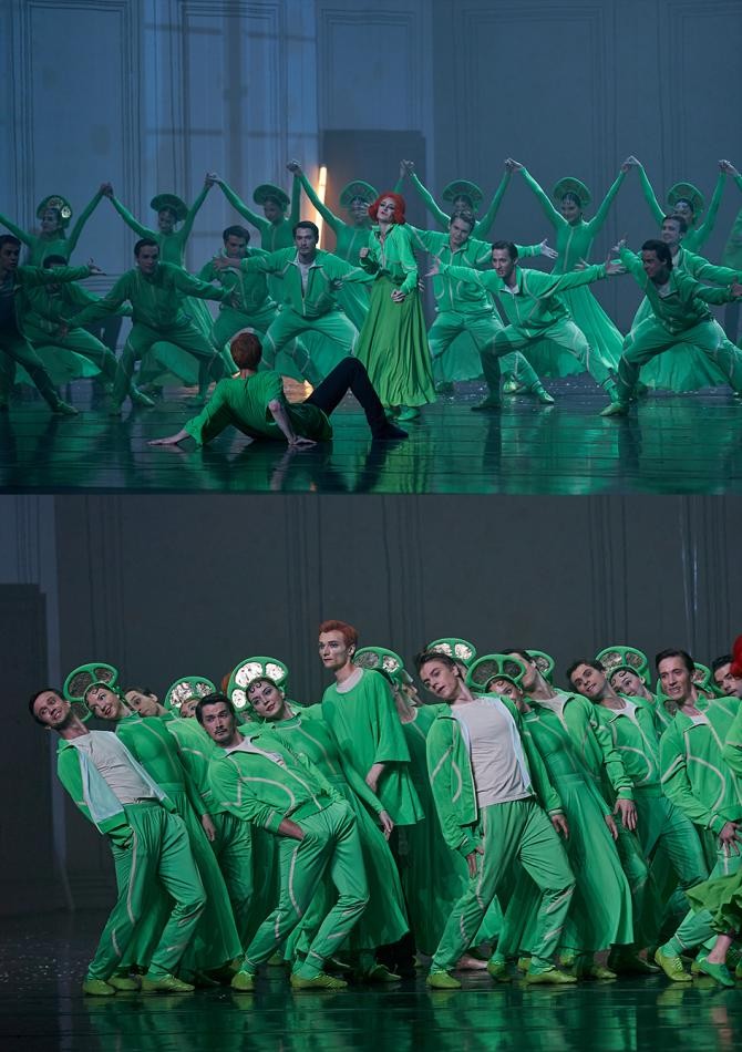 characters at the stage